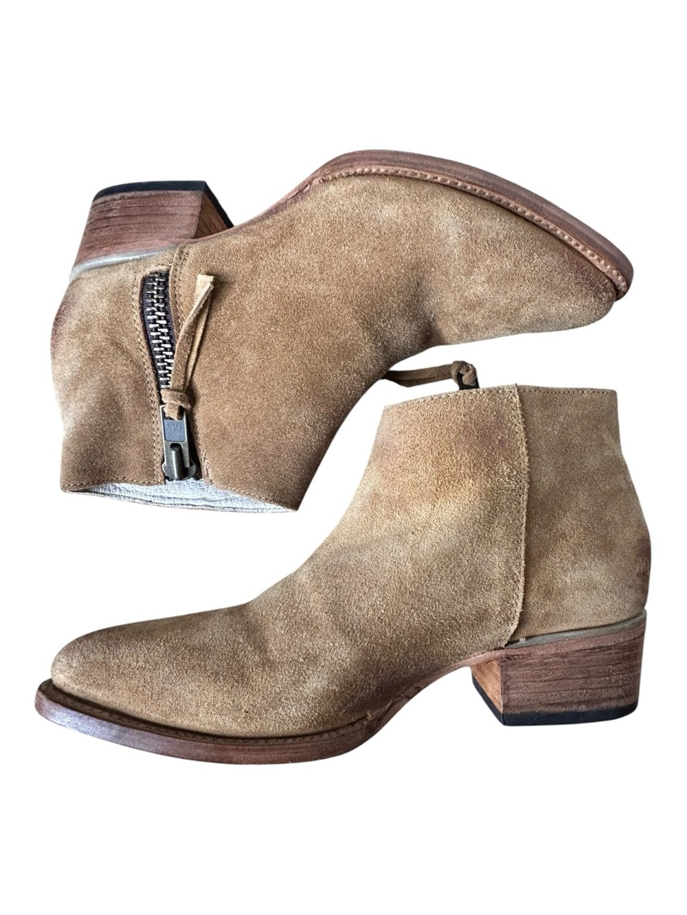 Freebird by Steven Onyx Ankle Boots Suede 8 - Picture 10 of 15